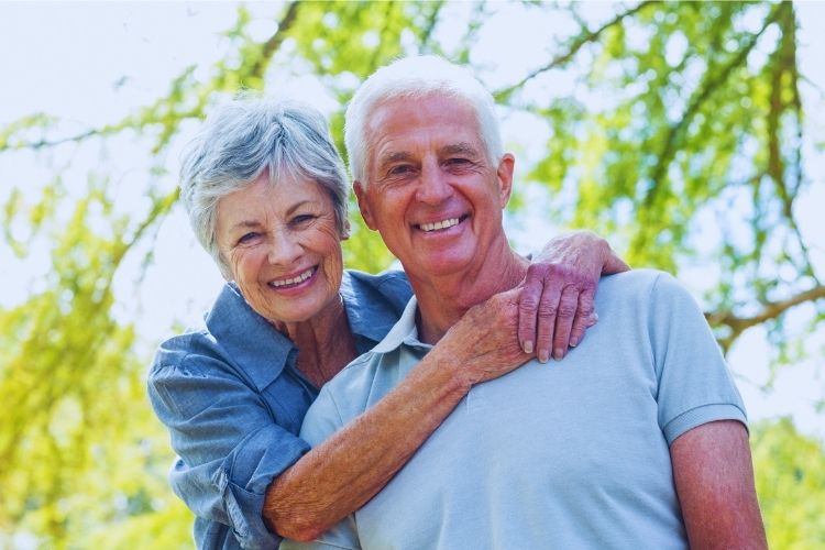 Financial Adviser Gold Coast - Happy elderly couple enjoying each other’s company